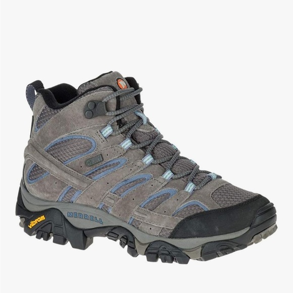 Merrell Moab 2 Hiking boots shoes Gray Waterproof J06054 size 7.5 - Picture 12 of 12
